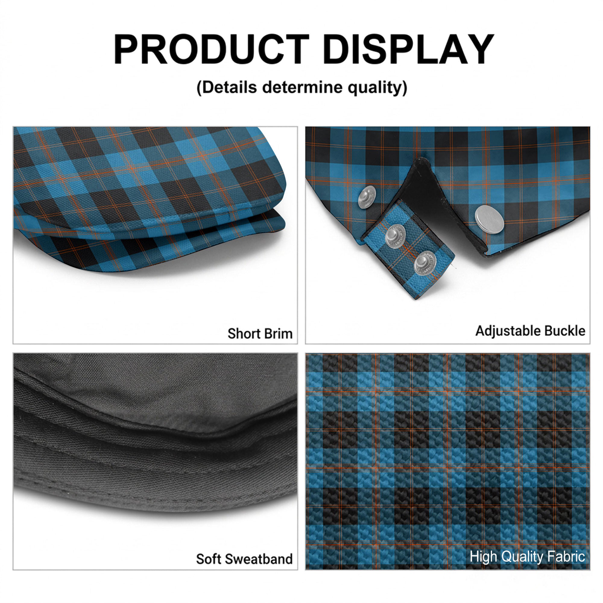 Horsburgh Tartan Flat Caps