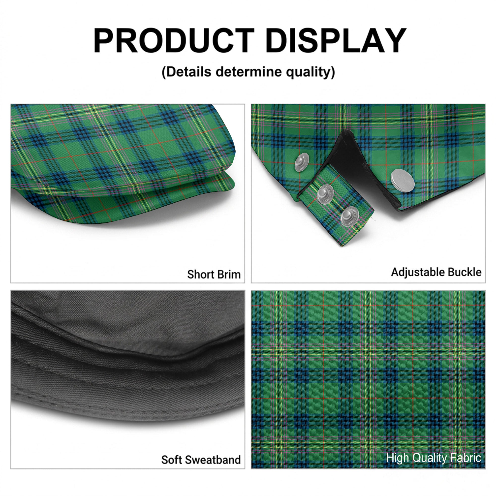 Kennedy Ancient Tartan Flat Caps