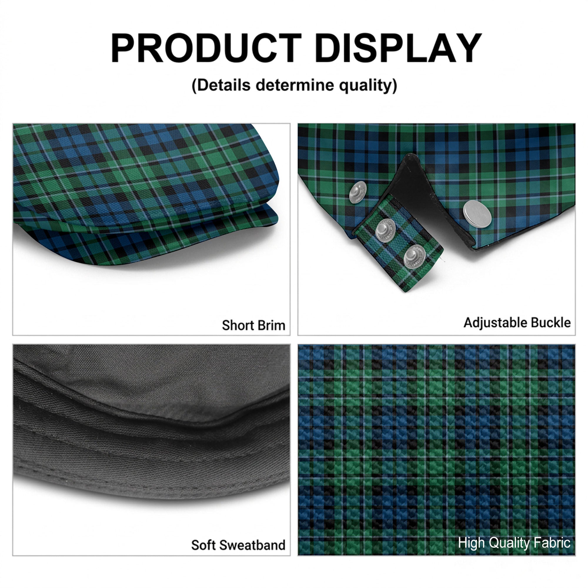 MacCallum Ancient Tartan Flat Caps