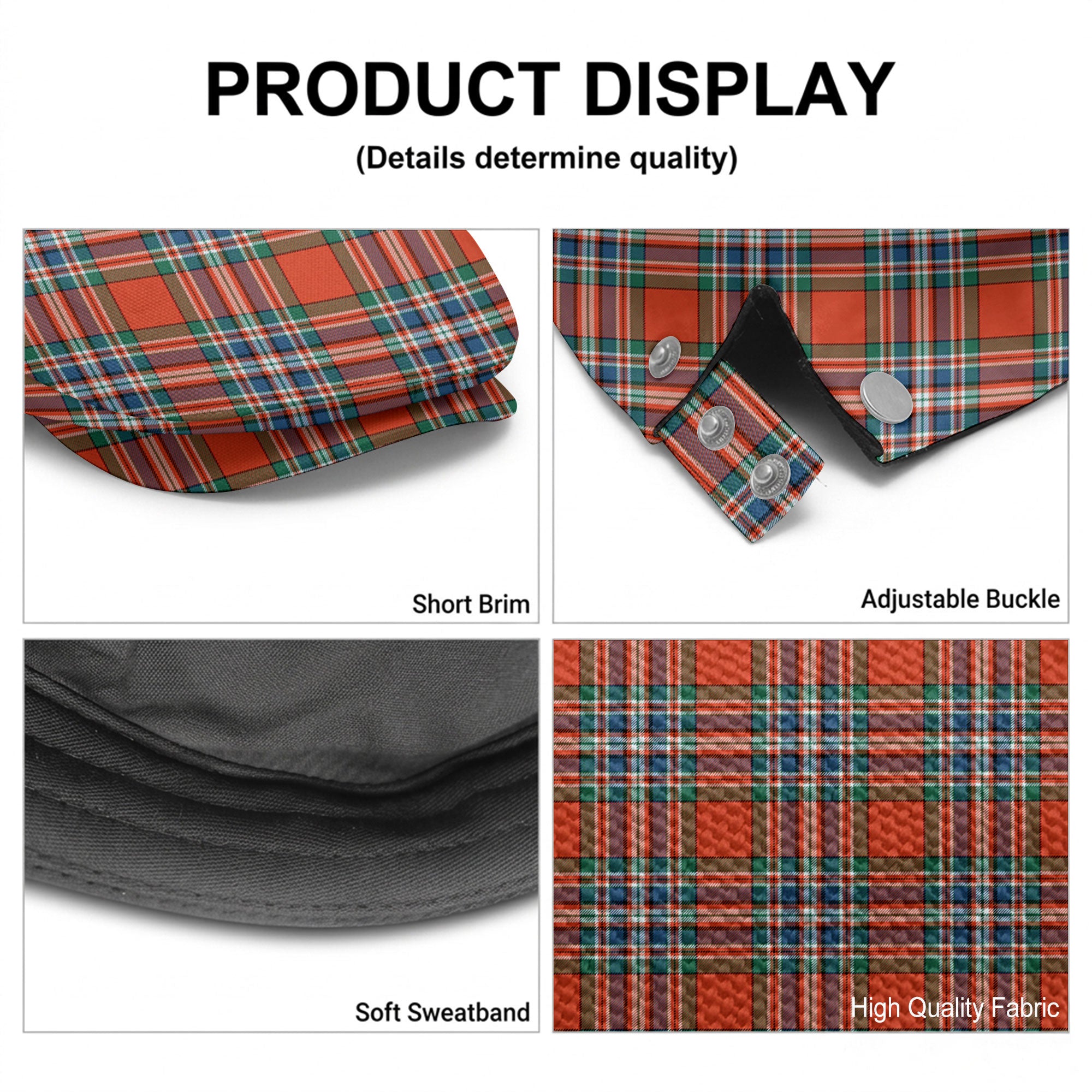 MacFarlane Ancient Tartan Flat Caps