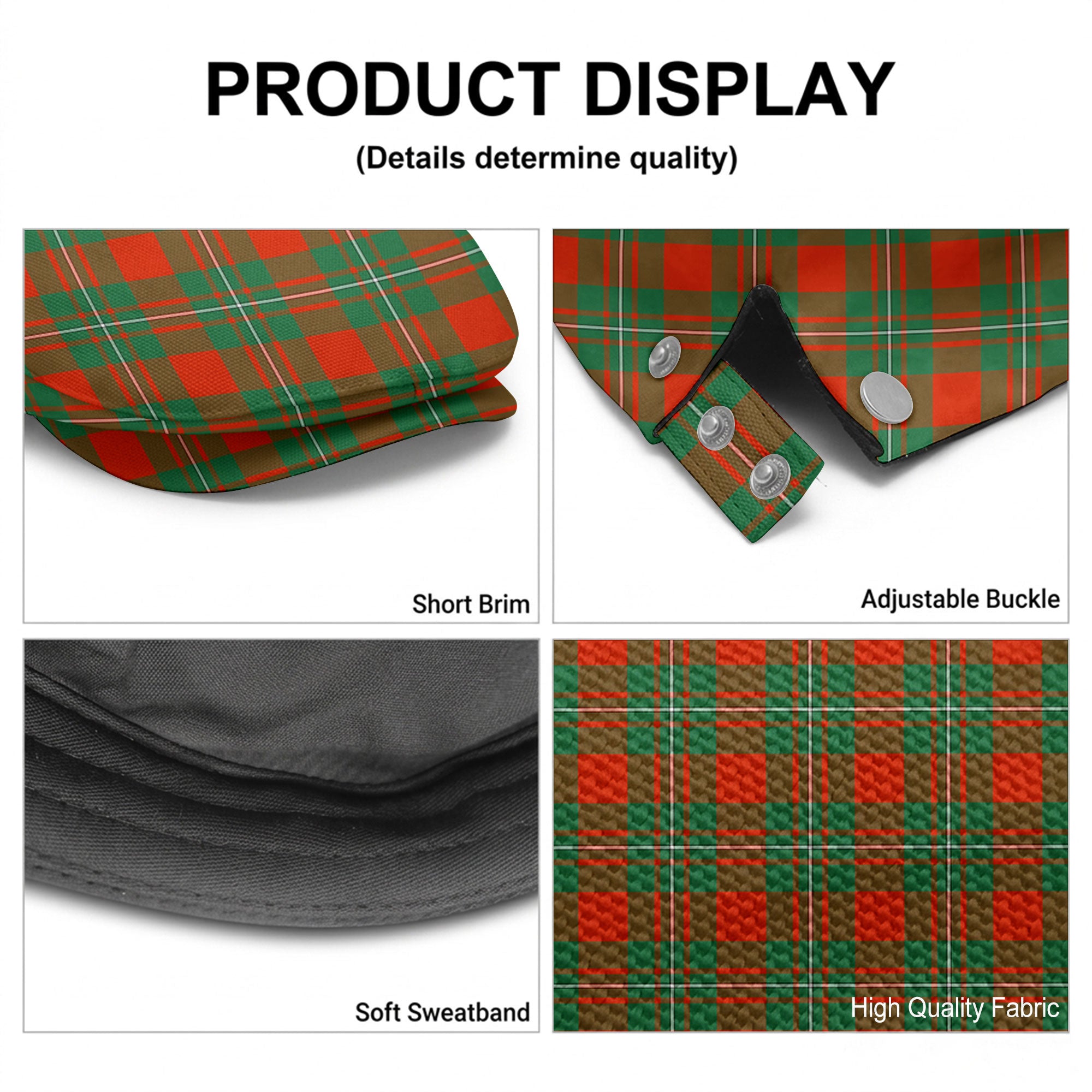 MacGregor Ancient Tartan Flat Caps