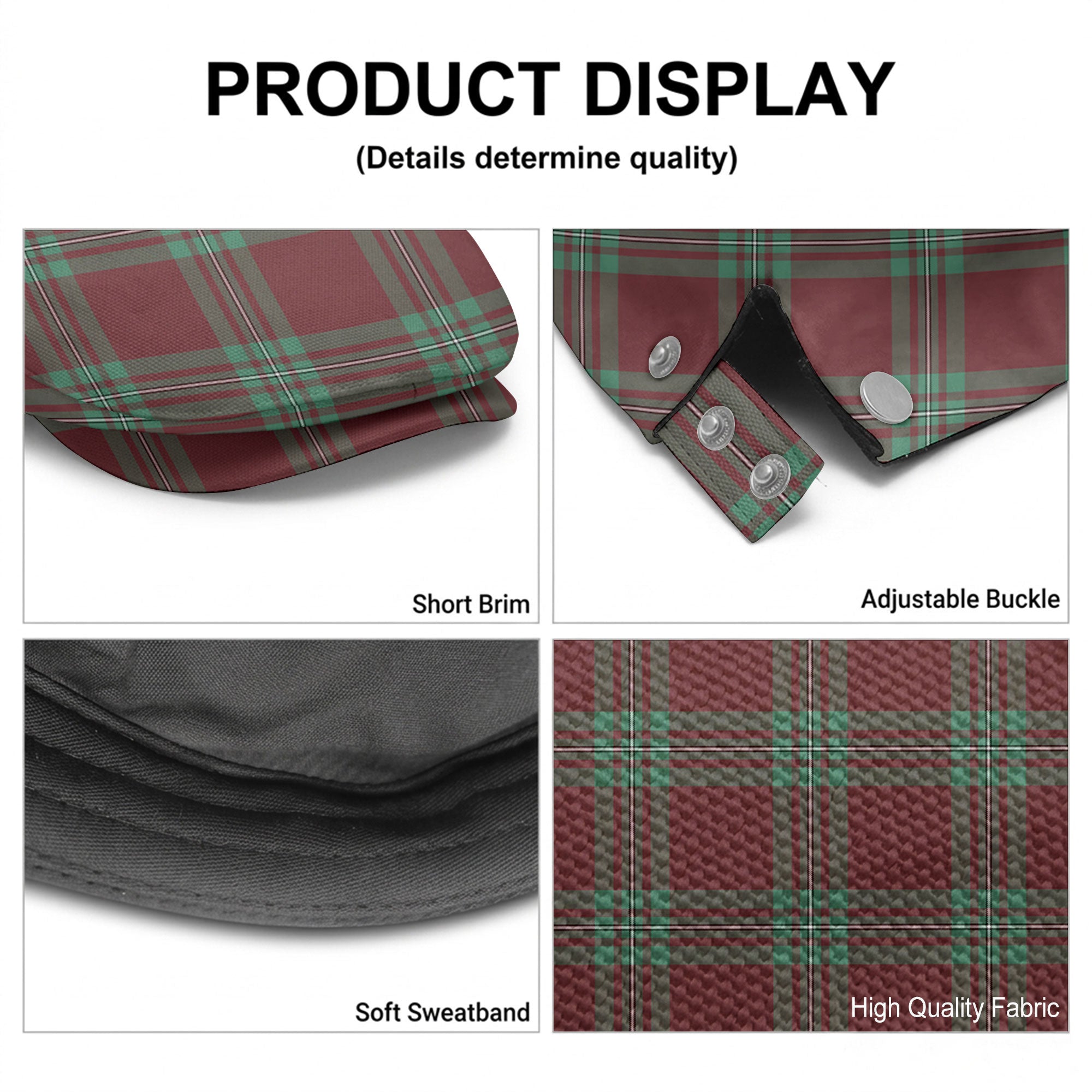 MacGregor Hunting Ancient Tartan Flat Caps