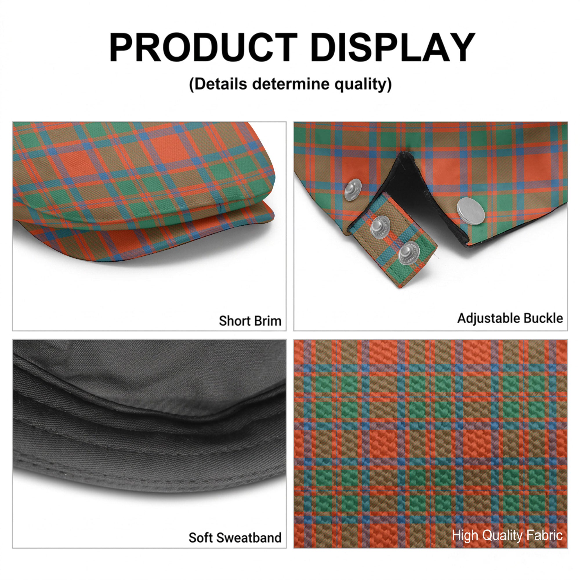 MacKintosh Ancient Tartan Flat Caps