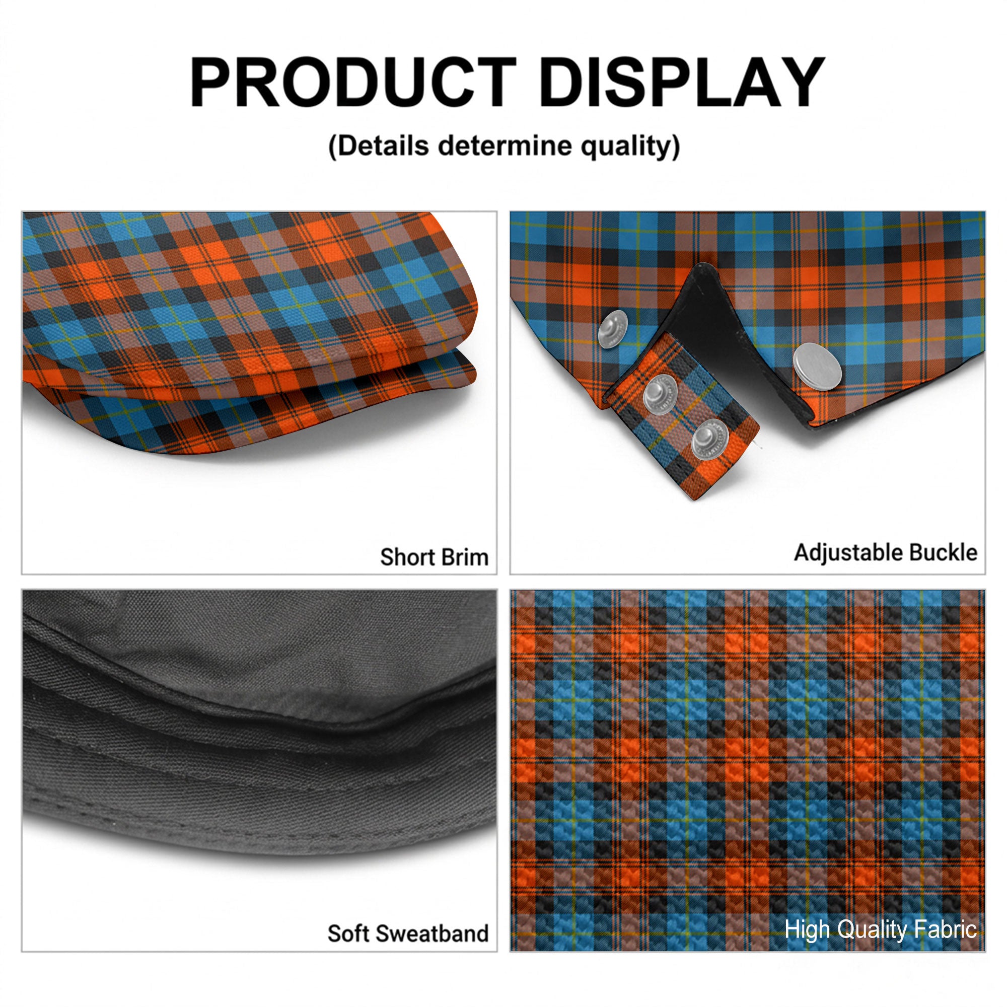 MacLachlan Ancient Tartan Flat Caps