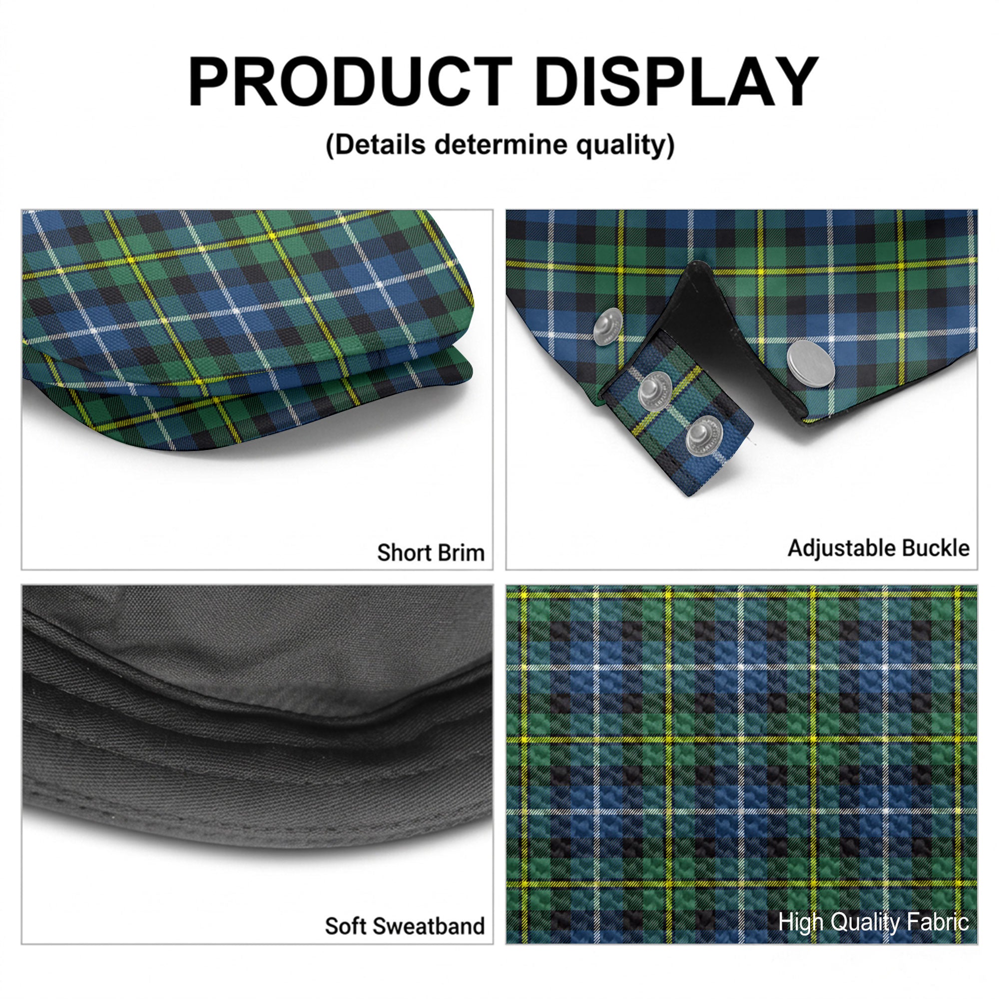MacNeil of Barra Ancient Tartan Flat Caps
