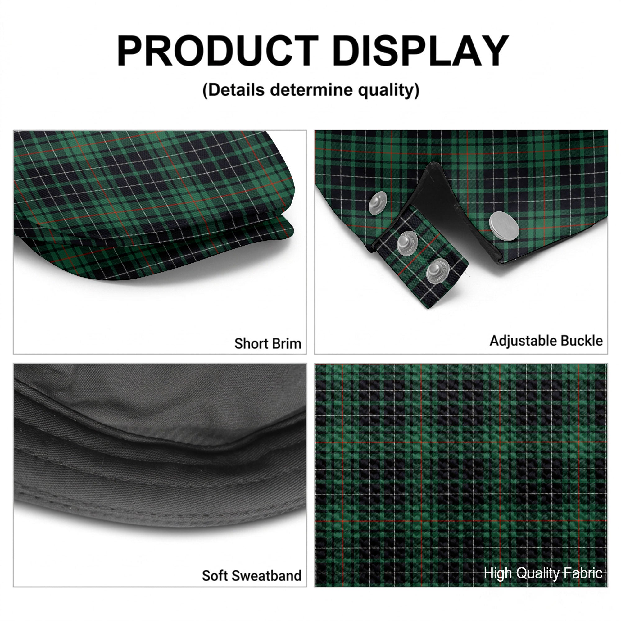 McAulay Hunting Ancient Tartan Flat Caps