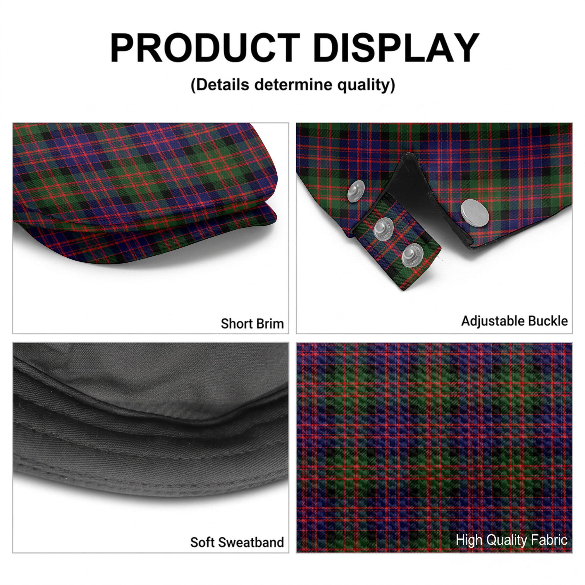 McBrayne Tartan Flat Caps