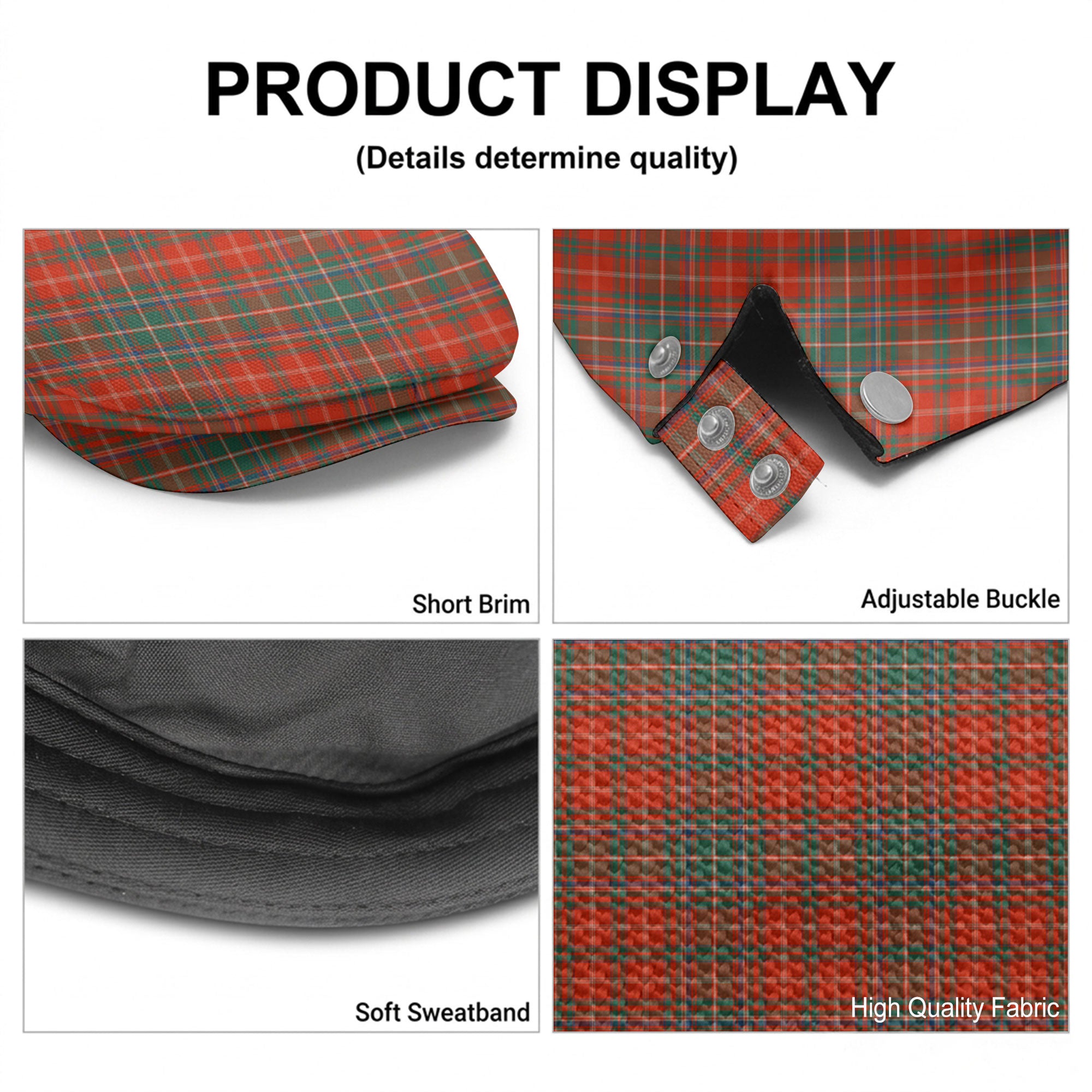 McDougall Ancient Tartan Flat Caps