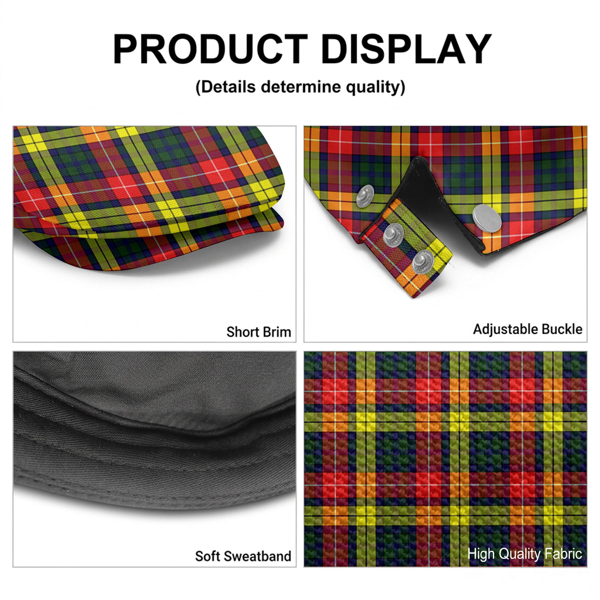 McIndoe Tartan Flat Caps