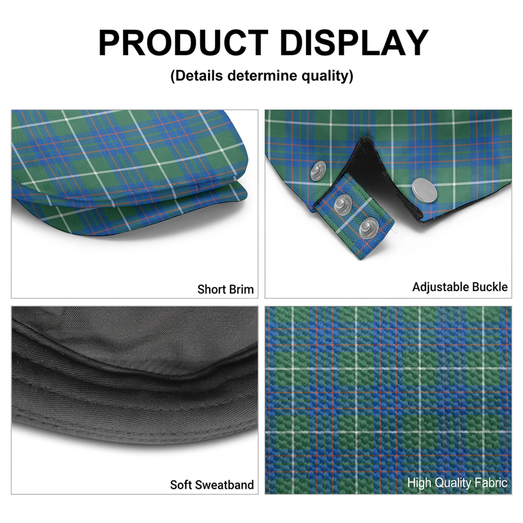 McIntyre Hunting Ancient Tartan Flat Caps