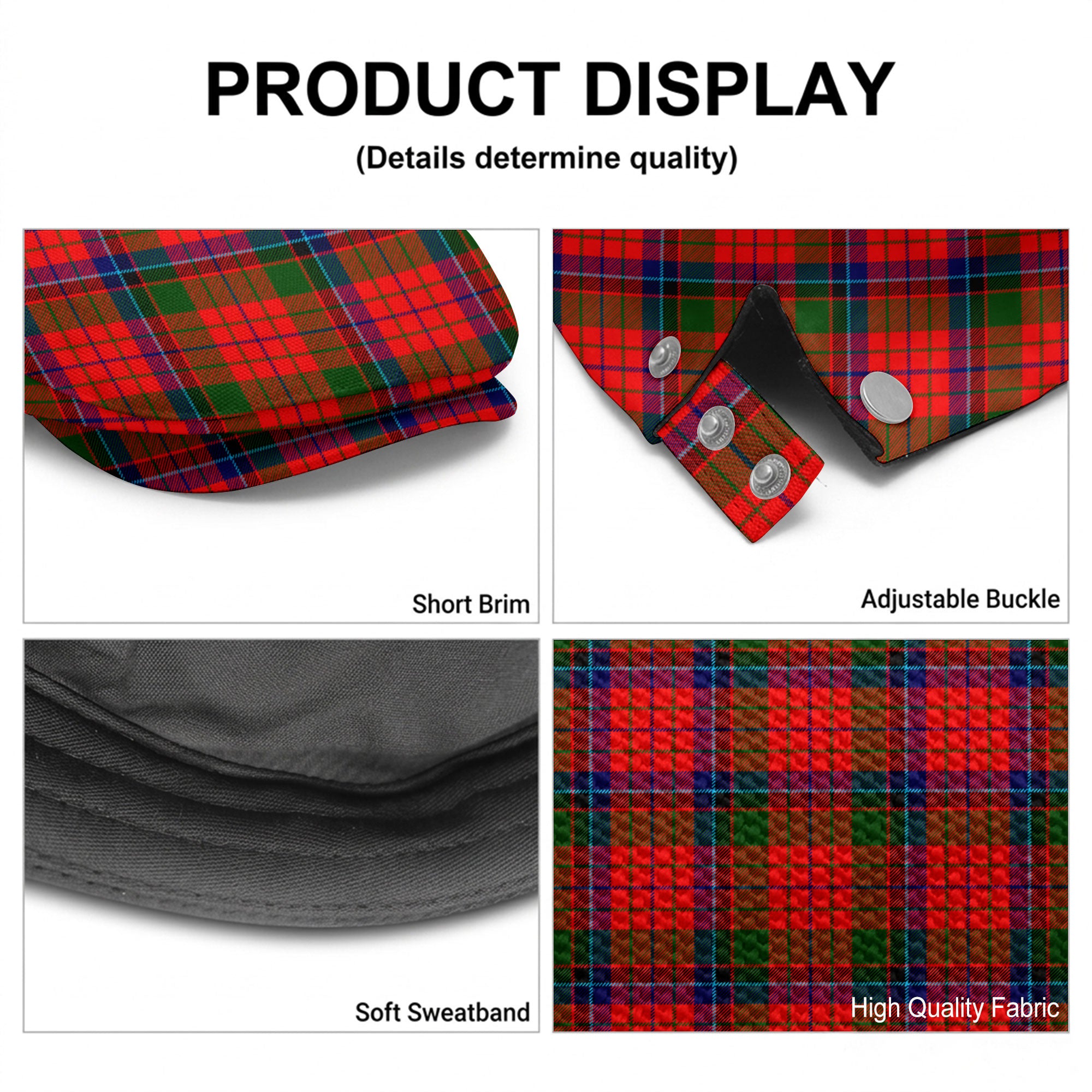 McNicol (of Scorrybreac) Tartan Flat Caps