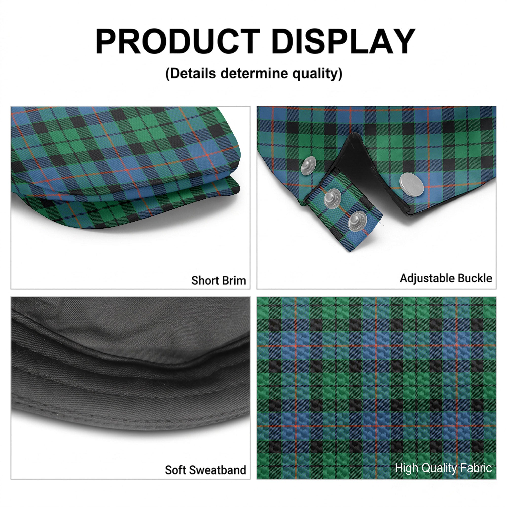 Morrison Ancient Tartan Flat Caps