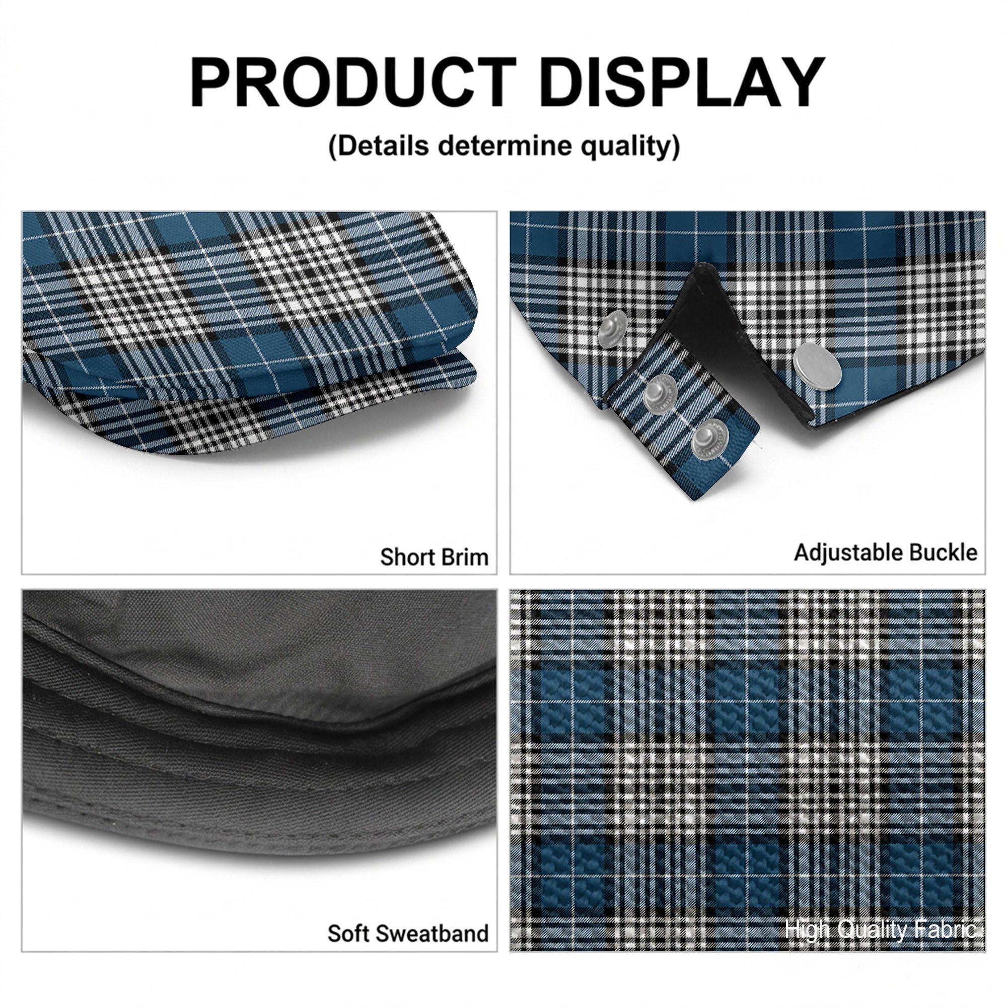 Nesbitt Ancient Tartan Flat Caps