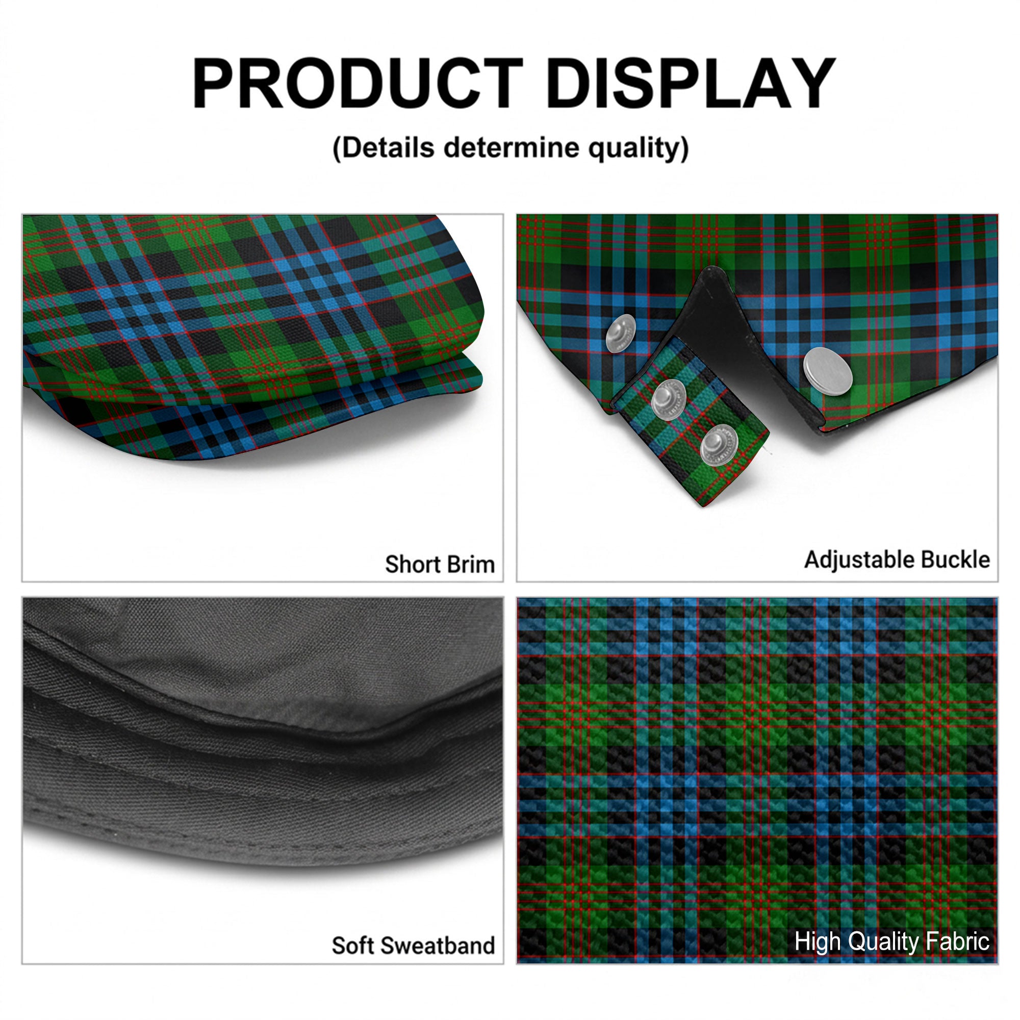 Newlands Tartan Flat Caps