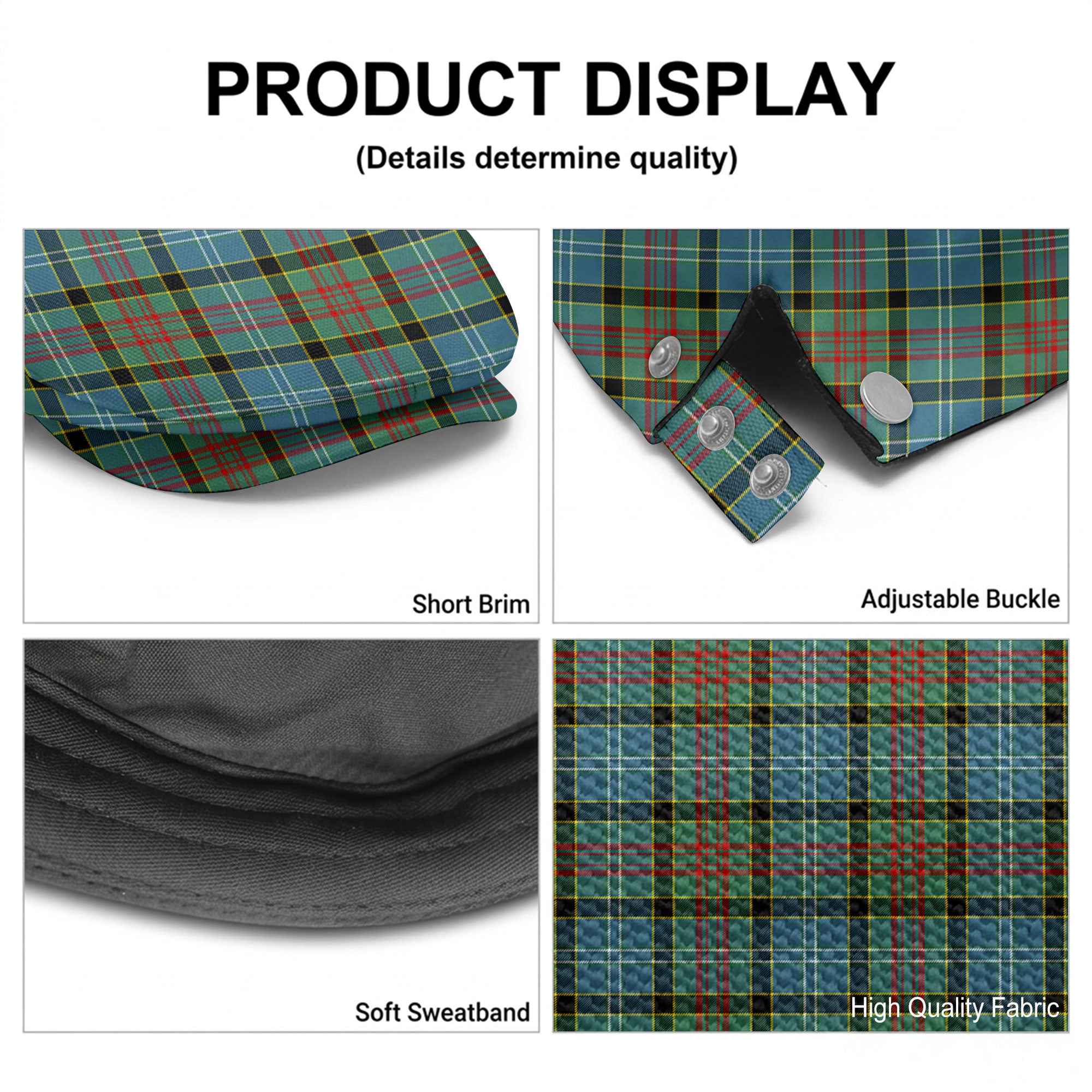Walkinshaw Tartan Flat Caps