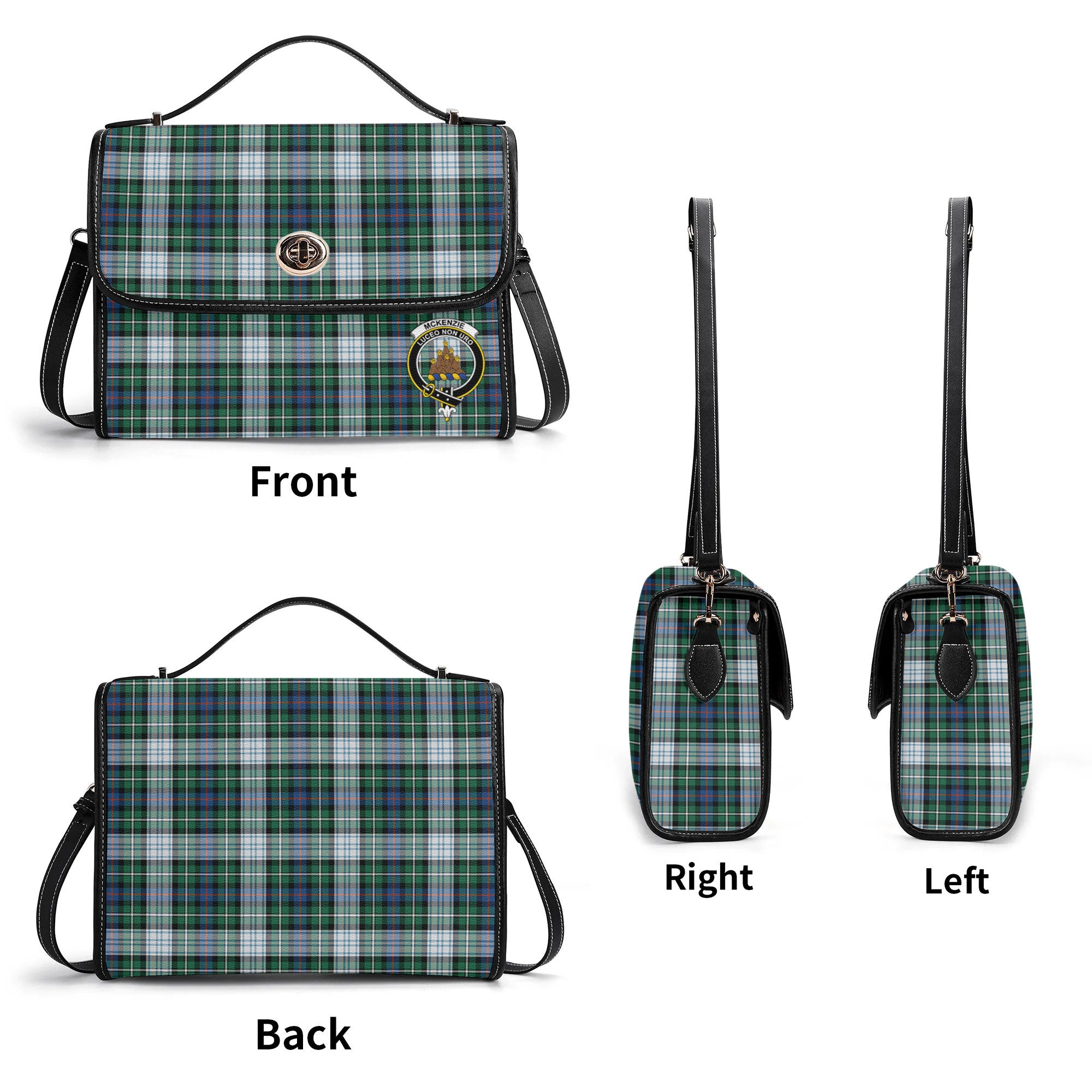 McKenzie Dress Ancient Tartan Crest Satchel Bag