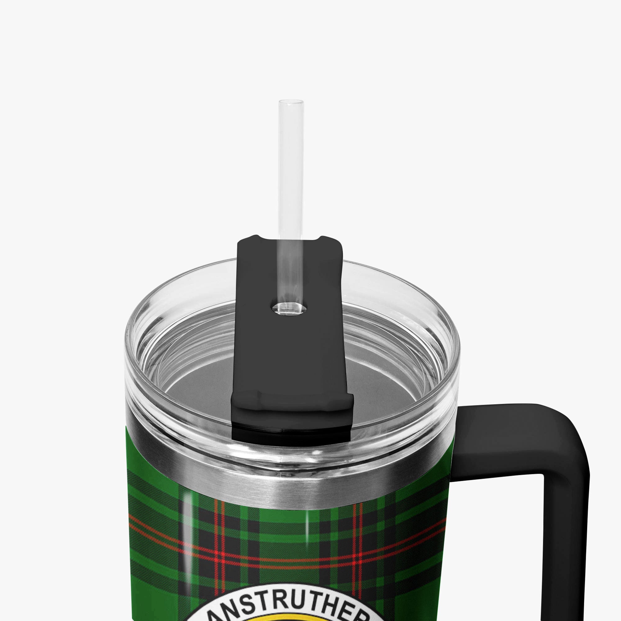 Anstruther Tartan Crest 40 oz Insulated Tumbler with Handle