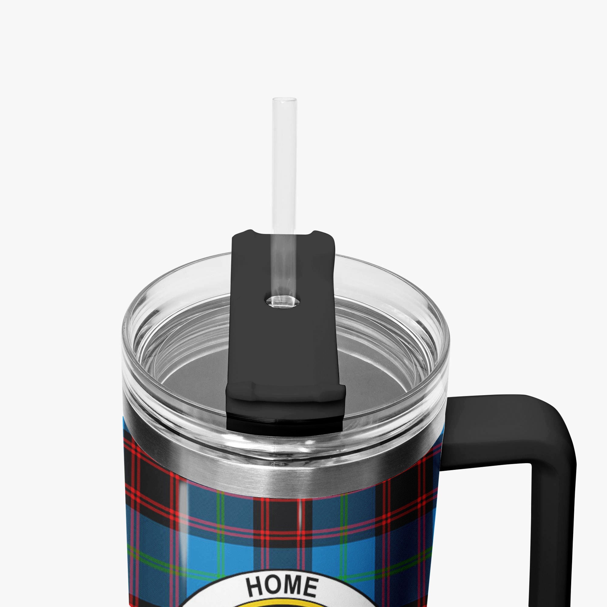 Home Ancient Tartan Crest 40 oz Insulated Tumbler with Handle