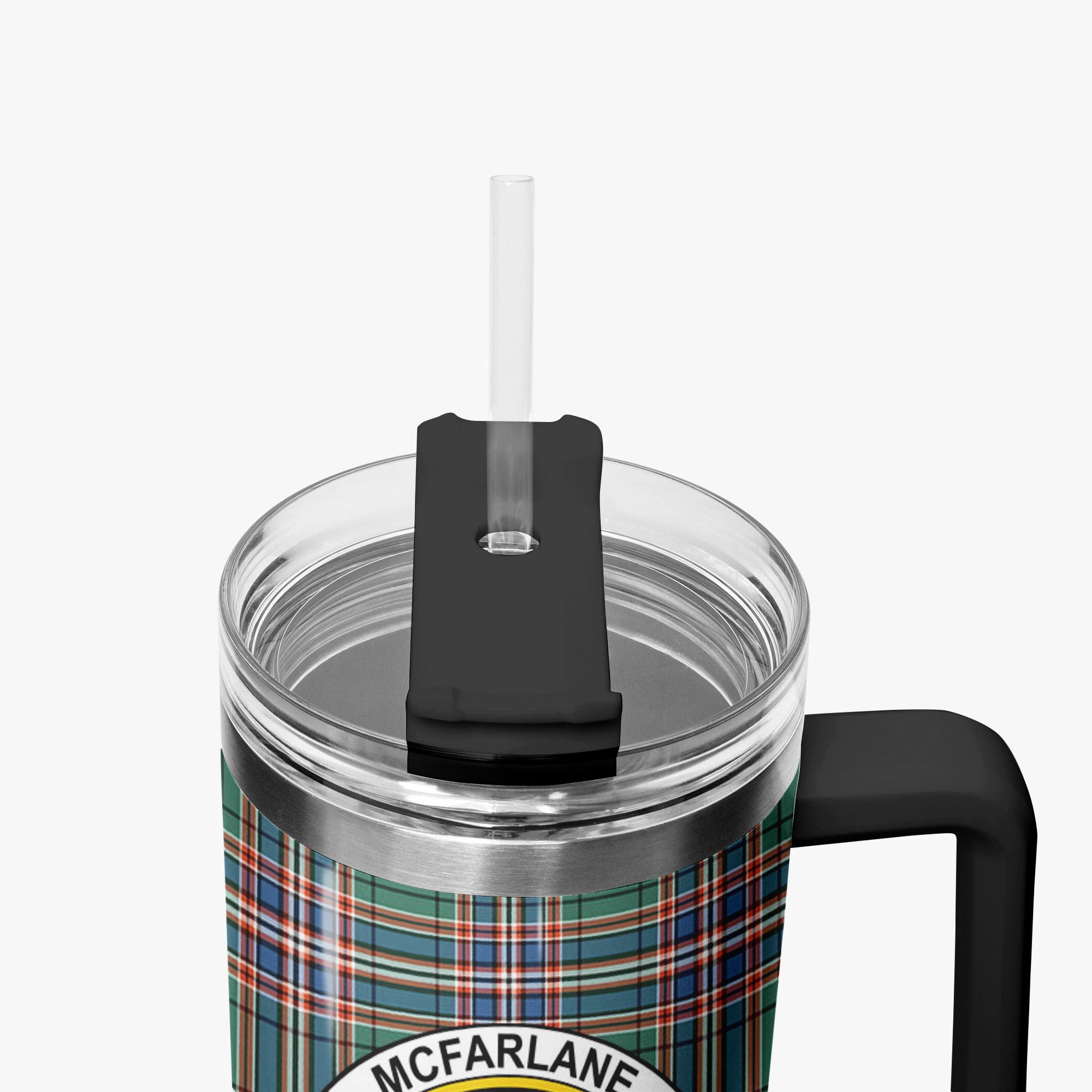 McFarlane Hunting Ancient Tartan Crest 40 oz Insulated Tumbler with Handle