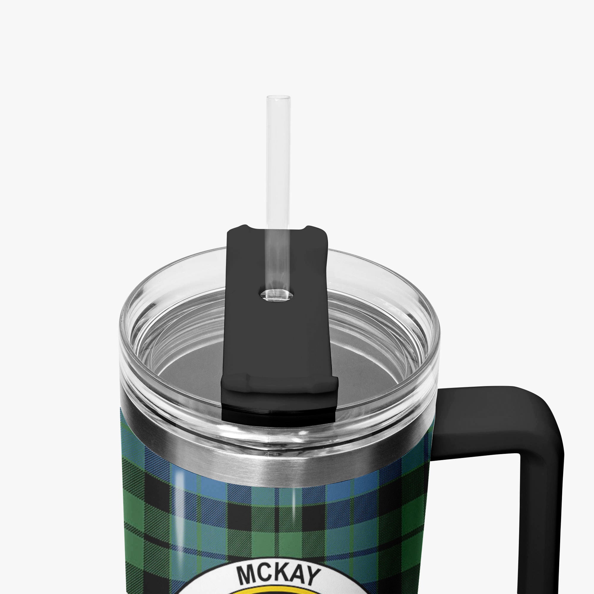 McKay Ancient Tartan Crest 40 oz Insulated Tumbler with Handle
