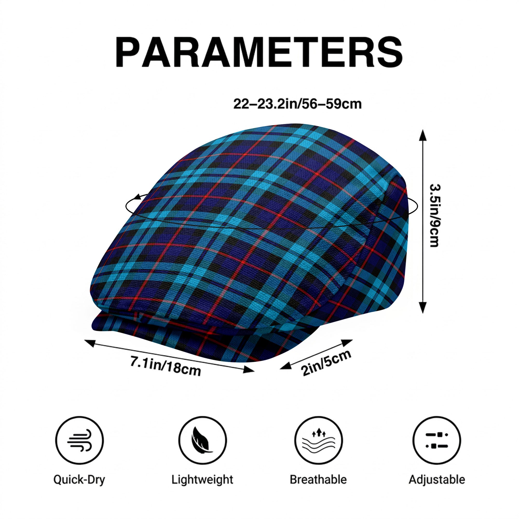 MacCorquodale Tartan Flat Caps