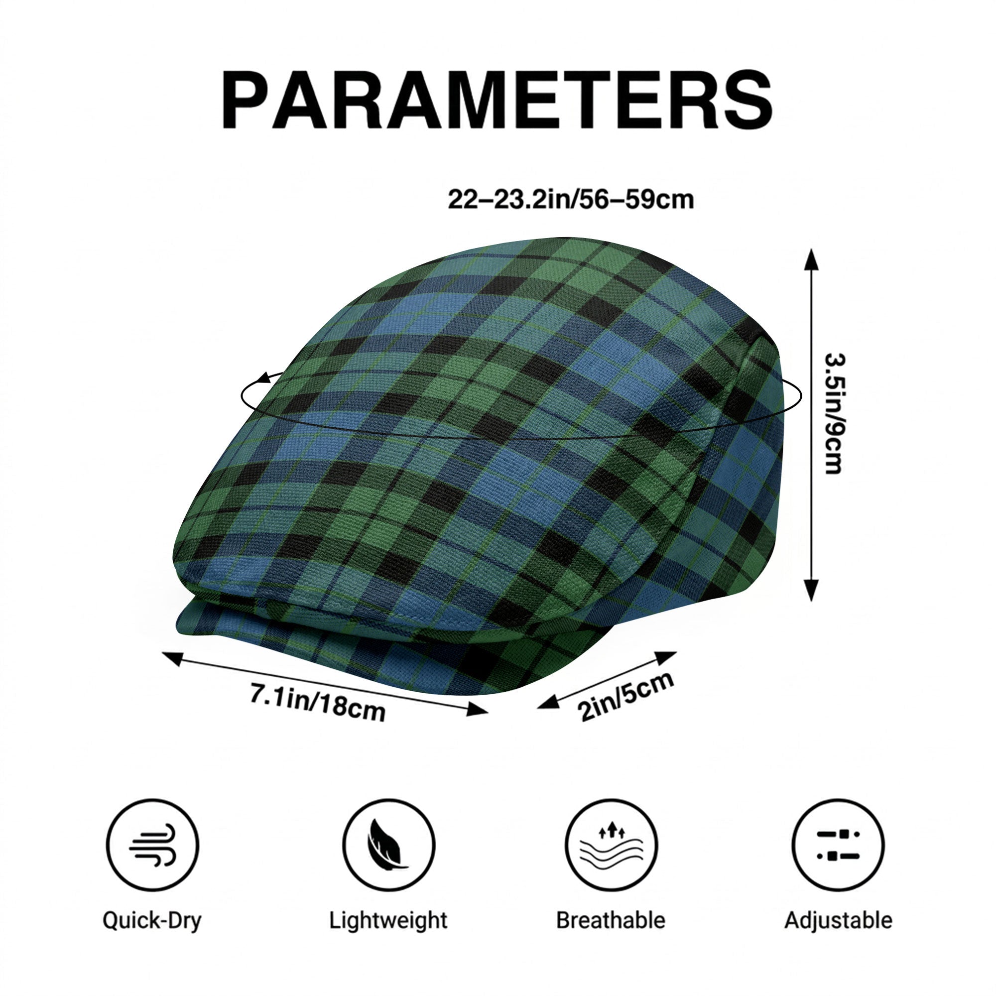 McKay Ancient Tartan Flat Caps