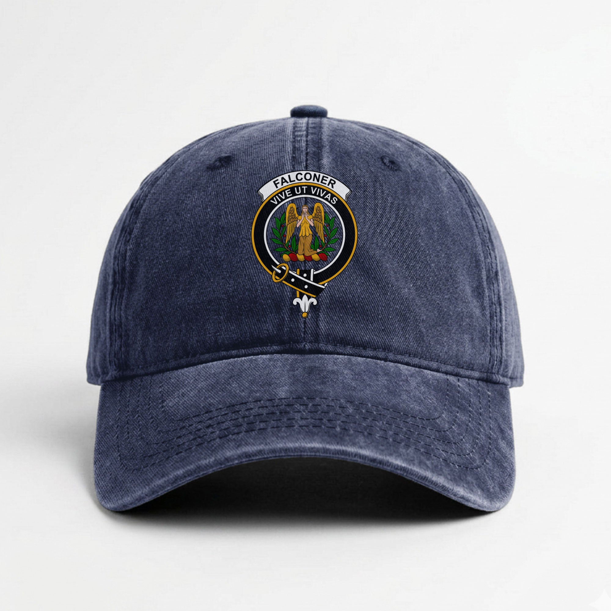Falconer Crest Washed Classic Cap