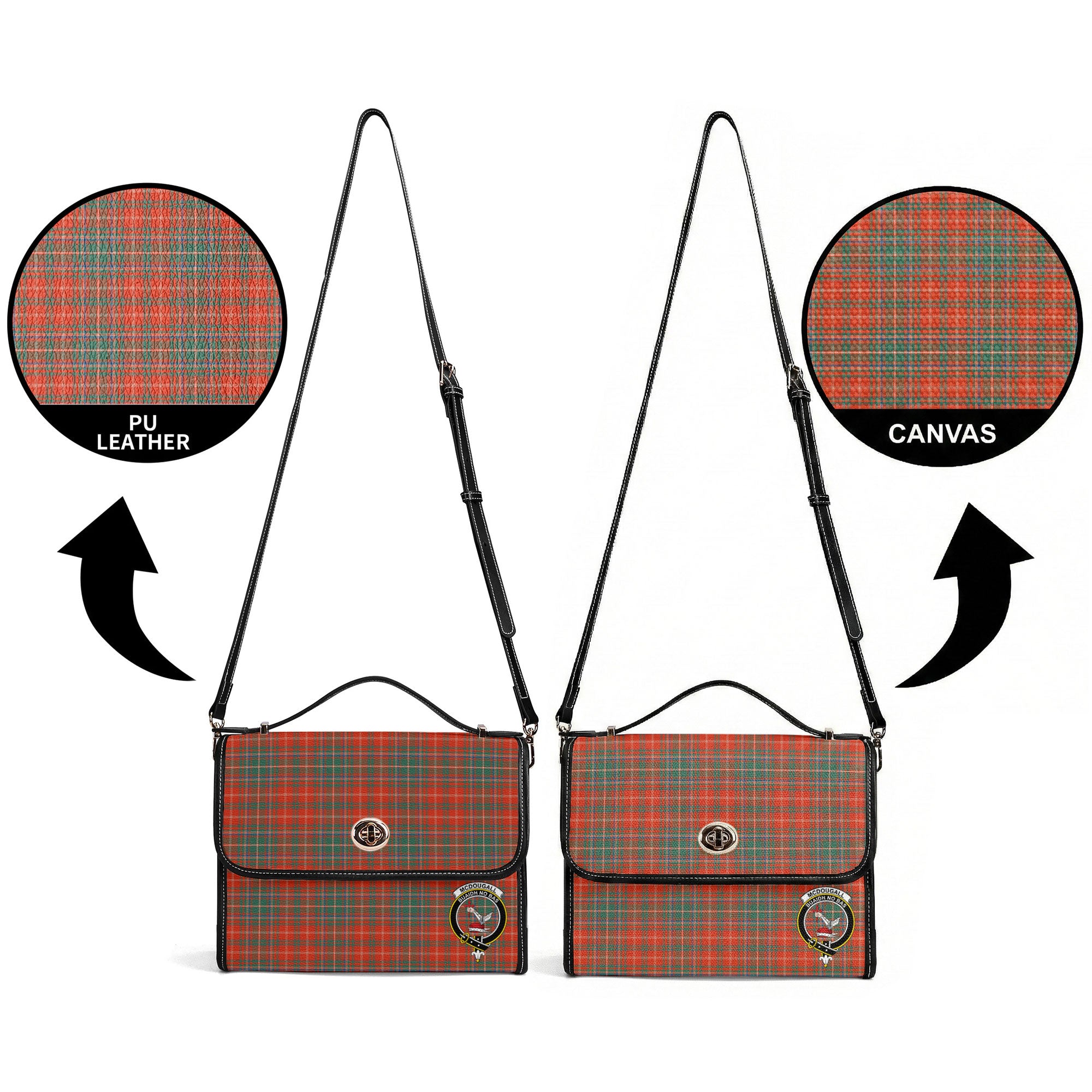 McDougall Ancient Tartan Crest Satchel Bag