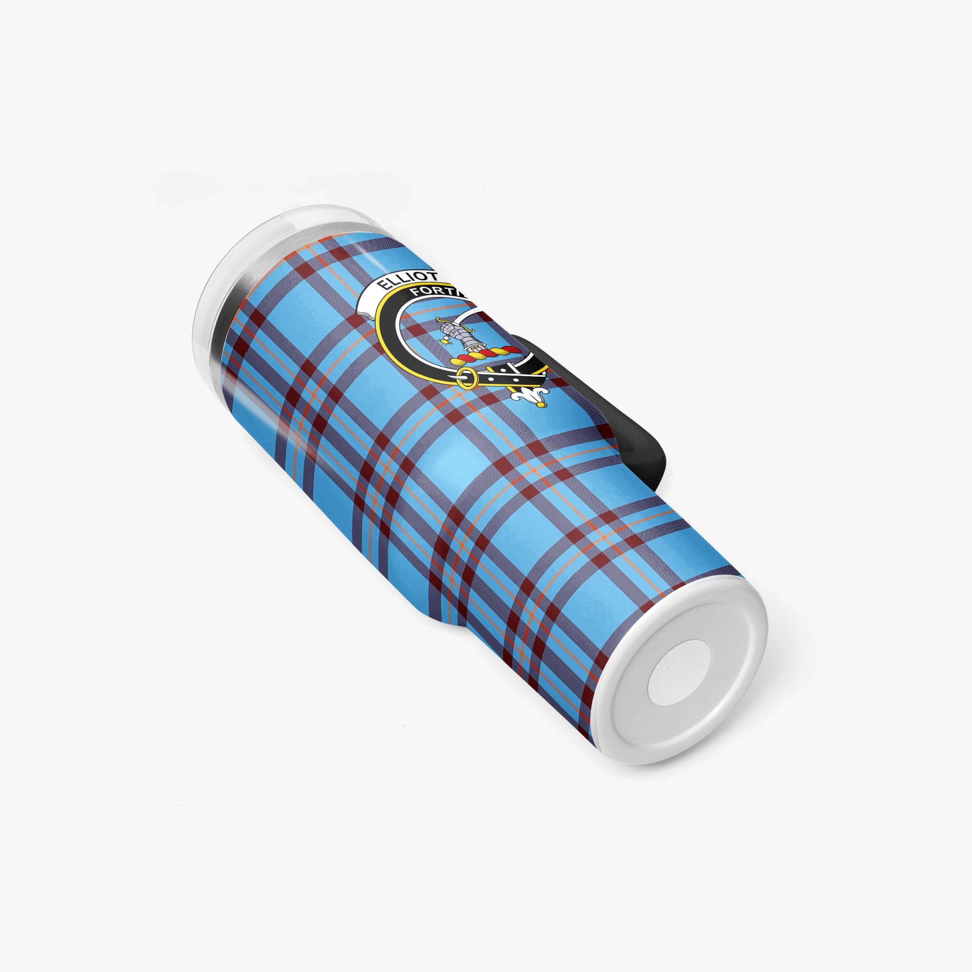 Elliot Ancient Tartan Crest 40 oz Insulated Tumbler with Handle
