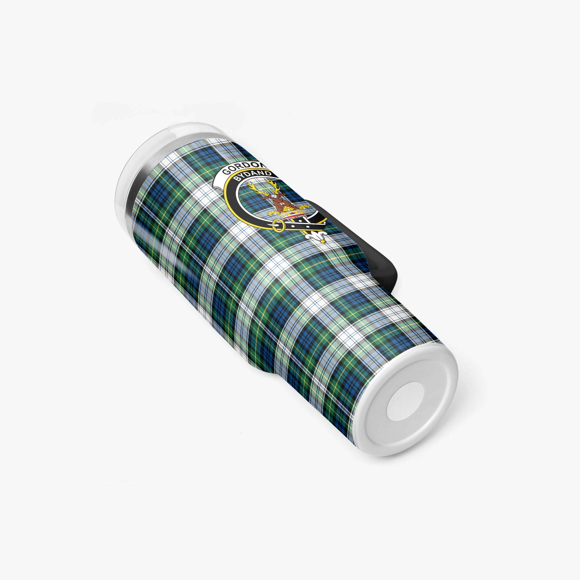 Gordon Dress Ancient Tartan Crest 40 oz Insulated Tumbler with Handle