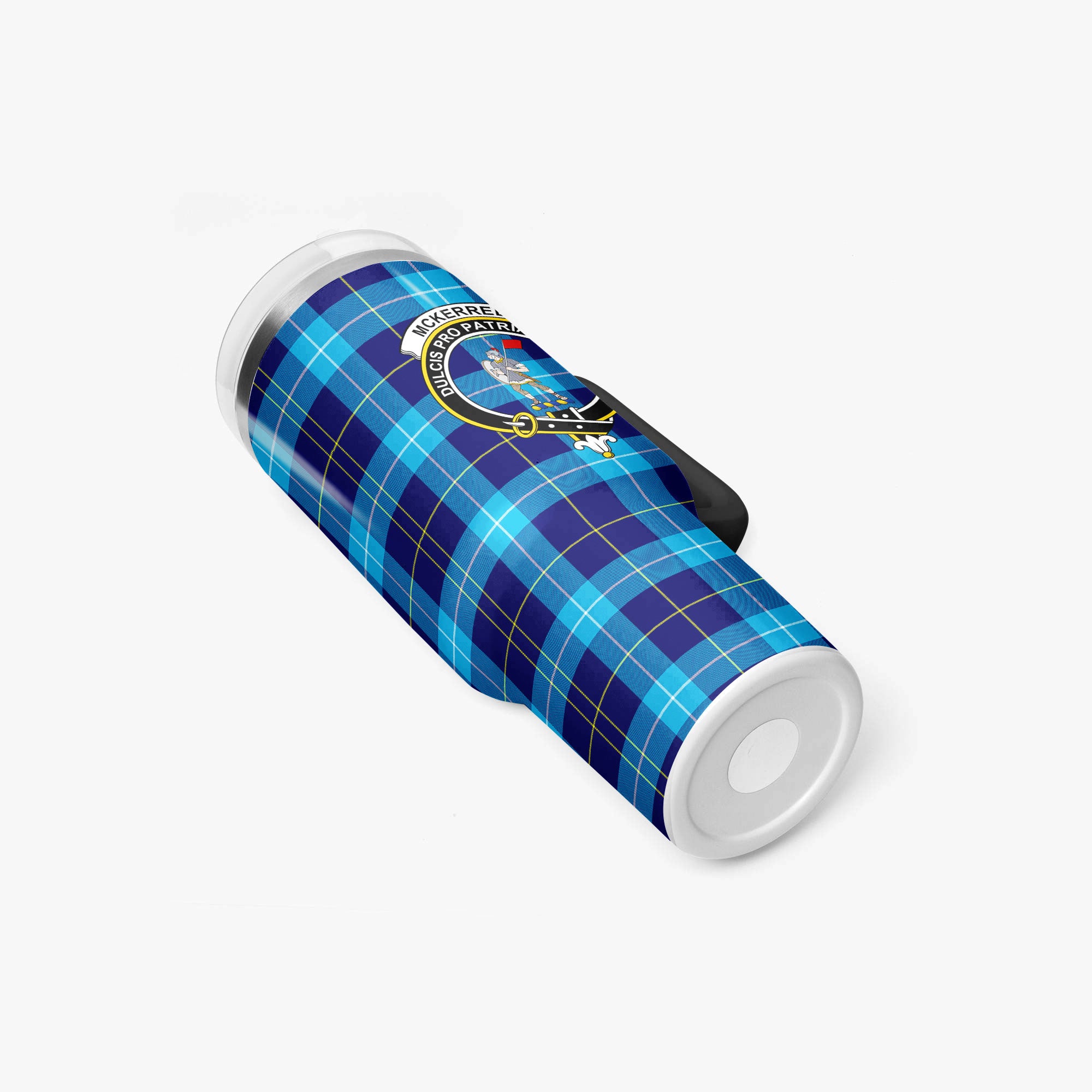 McKerrell Tartan Crest 40 oz Insulated Tumbler with Handle