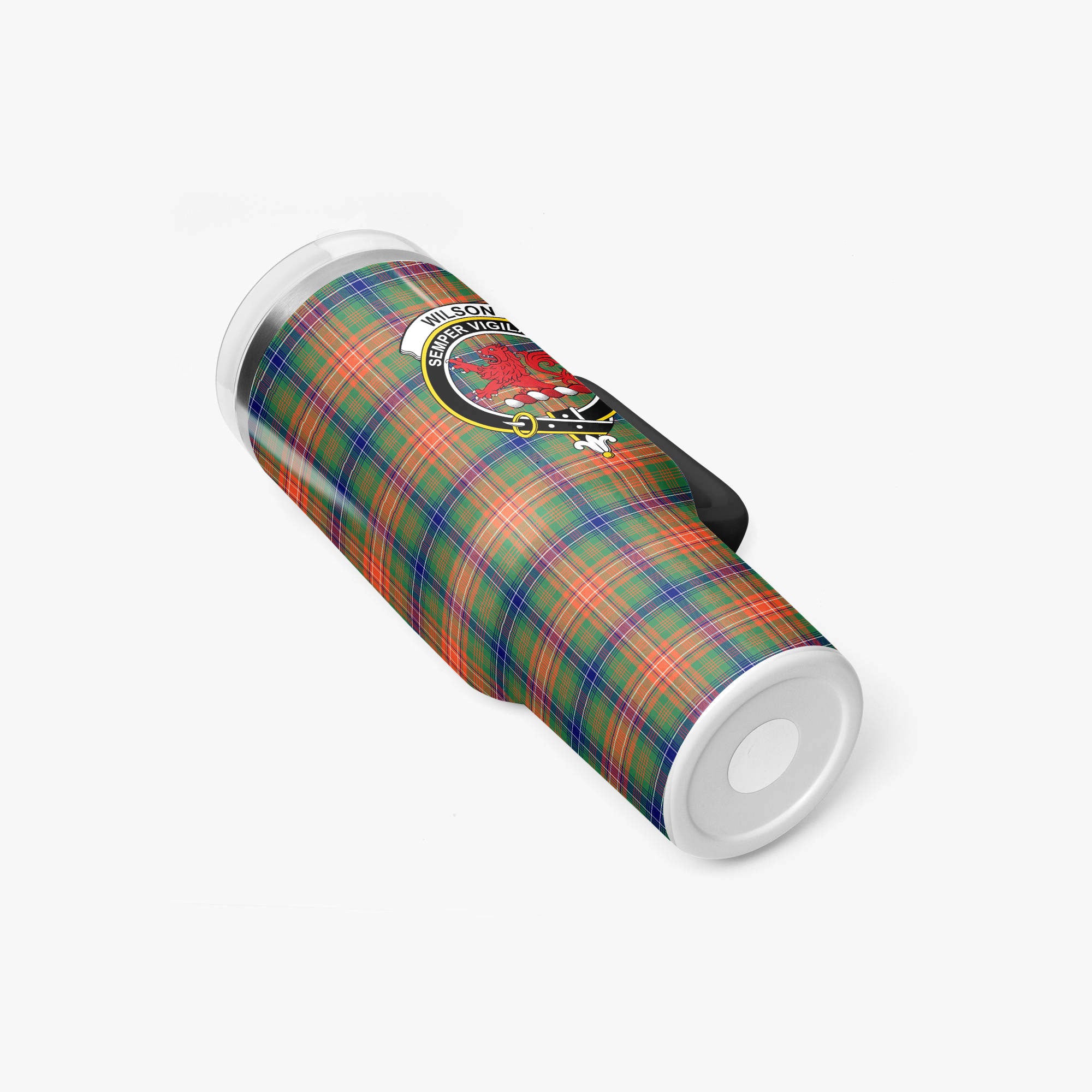 Wilson Ancient Tartan Crest 40 oz Insulated Tumbler with Handle