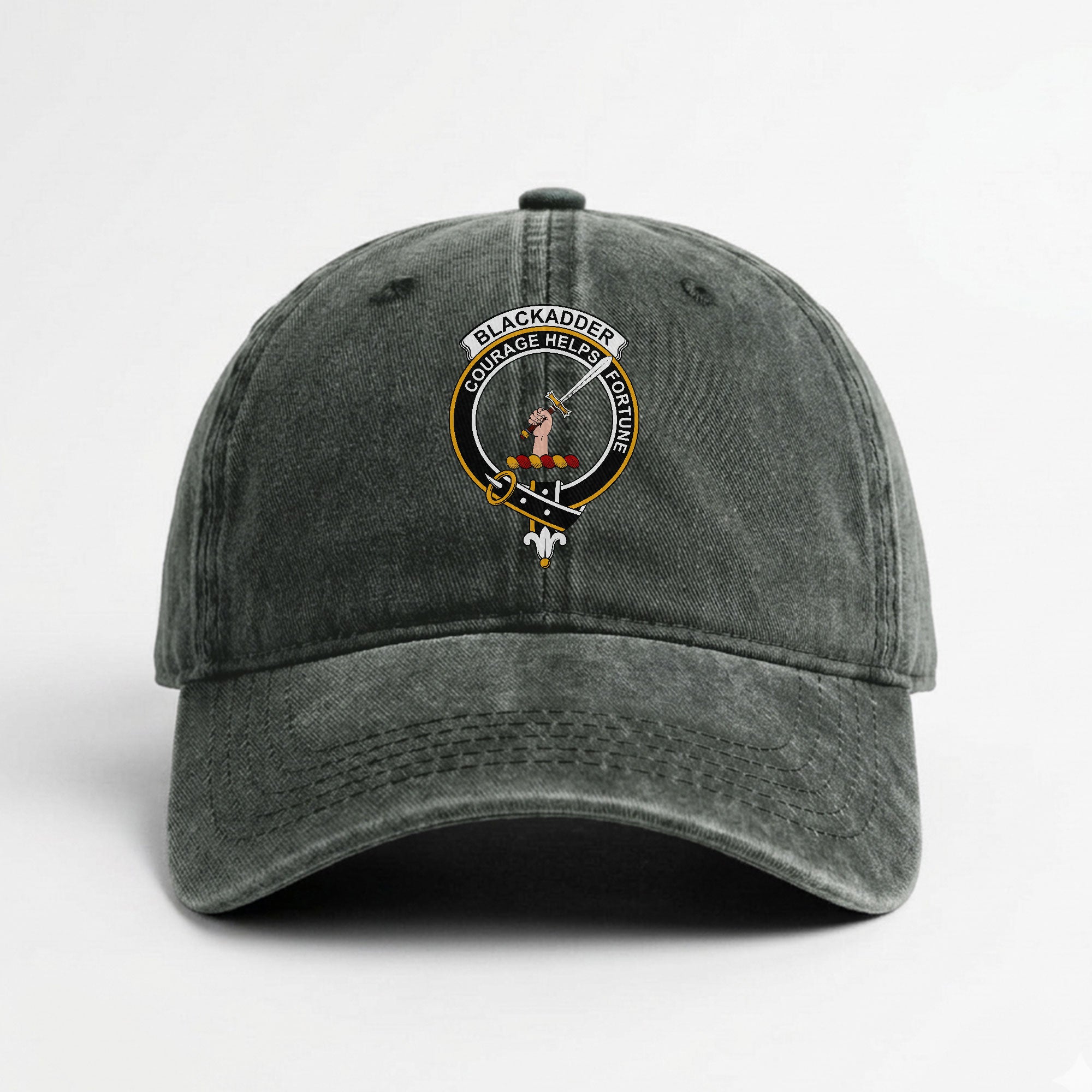 Blackadder Crest Washed Classic Cap