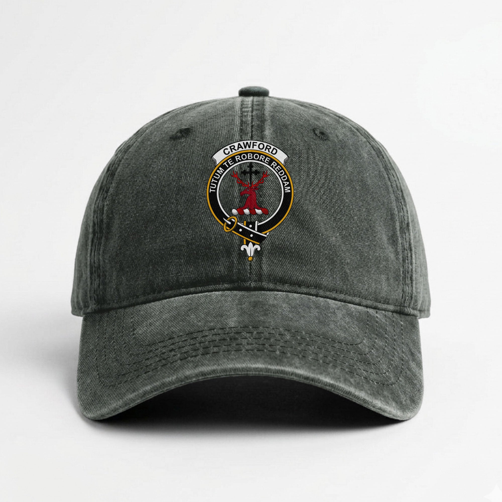 Crawford Crest Washed Classic Cap