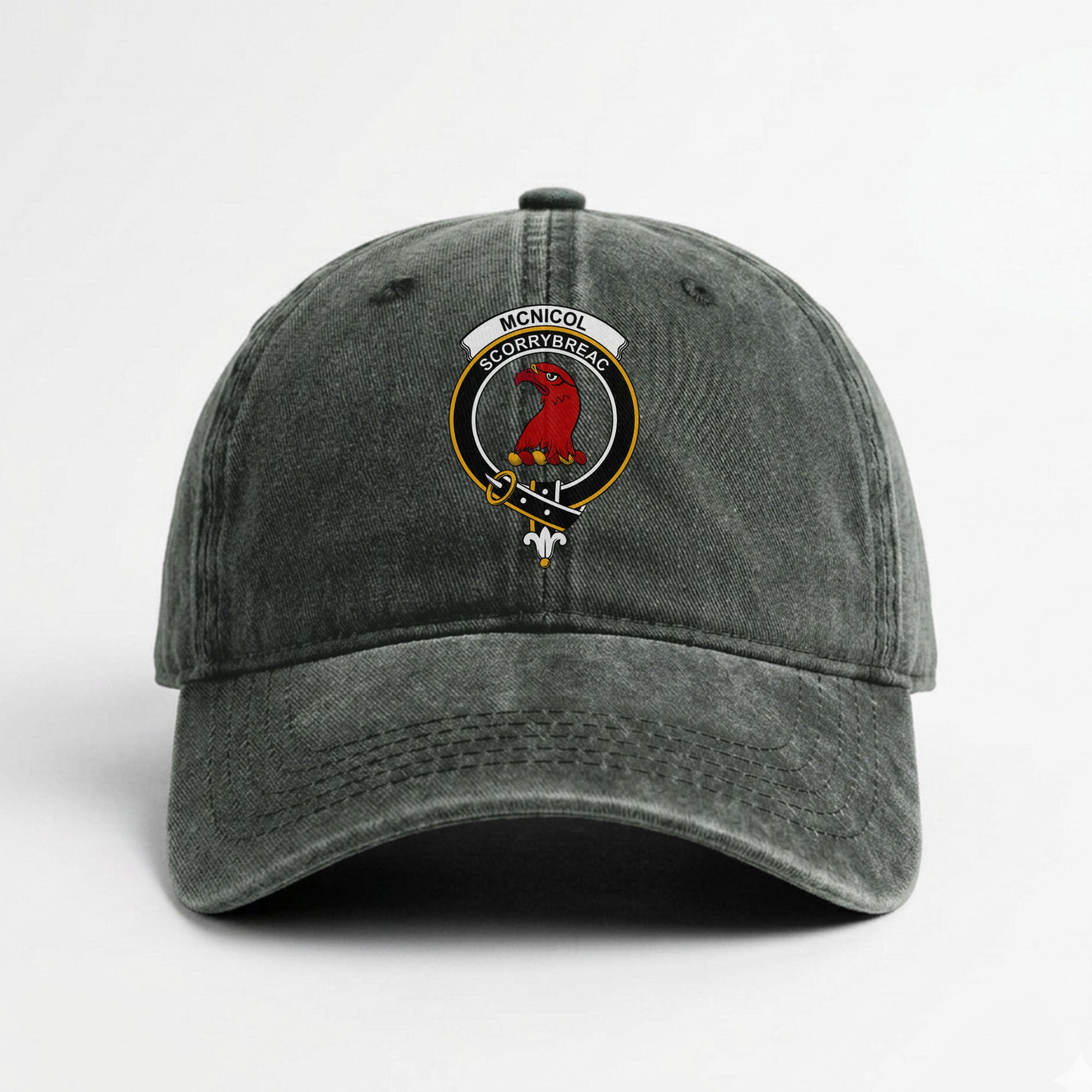 McNicol (of Scorrybreac) Crest Washed Classic Cap