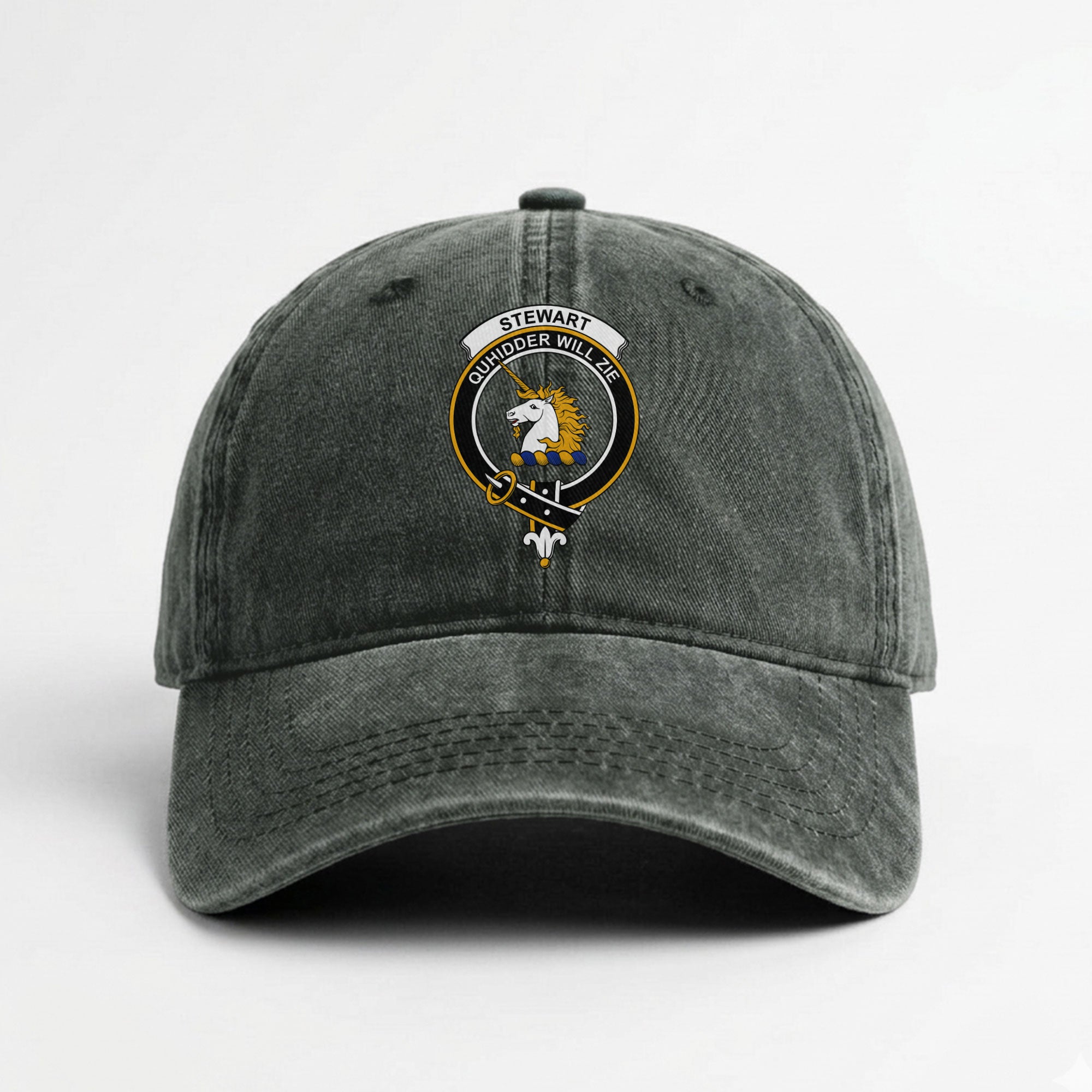 Stewart of Appin Crest Washed Classic Cap
