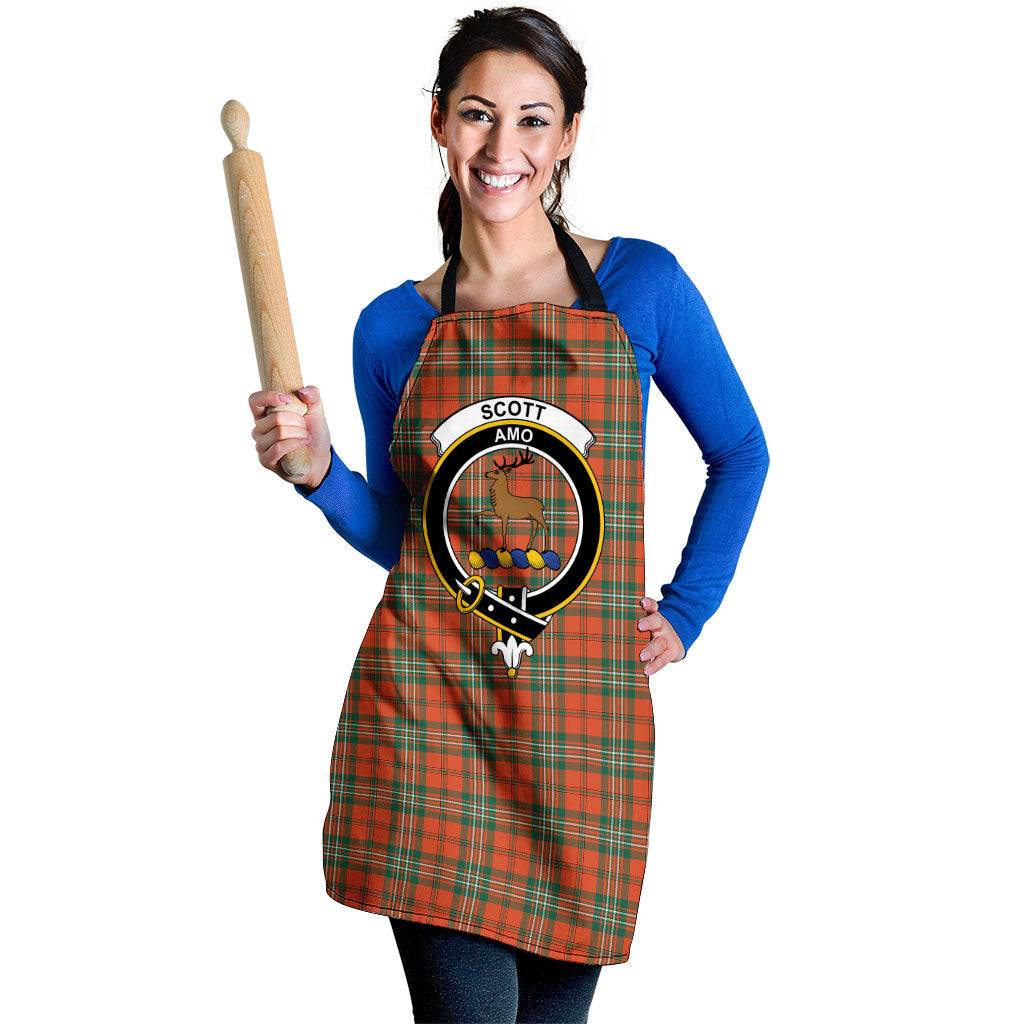 Scott Ancient Tartan Crest Apron