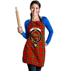 Scott Modern Tartan Crest Apron