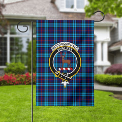 McCorquodale Tartan Crest Garden Flag