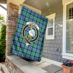 Campbell of Cawdor Ancient Tartan Crest Garden Flag