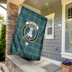 McCallum Ancient Tartan Crest Garden Flag