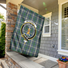 McDowell (MacDowell) Tartan Crest Garden Flag