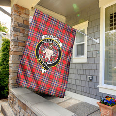 McFarlane Modern Tartan Crest Garden Flag