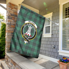 McLean Hunting Ancient Tartan Crest Garden Flag