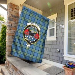 McLeod of Harris Ancient Tartan Crest Garden Flag
