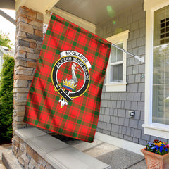 McQuarrie Tartan Crest Garden Flag