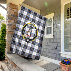 McRae Dress Modern Tartan Crest Garden Flag