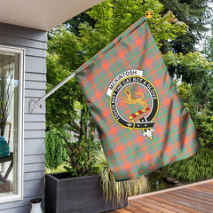 McKintosh Ancient Tartan Crest Garden Flag