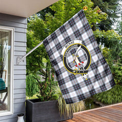 McRae Dress Modern Tartan Crest Garden Flag