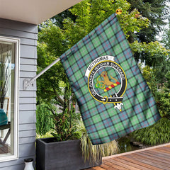 McThomas Ancient Tartan Crest Garden Flag